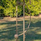 Large Rocking Animals with Flapping Wings Garden Stakes (Bronze, Flying Pig) - Image 5
