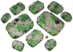Mossy Stone Stacking Modular Hills Set - - Handmade Terrain for Tabletop War Games and TTRPGs - Image 2