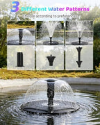 Pond Fountain Aerator with RGB Lights, Floating Pond Fountain Pump with 33FT Power Cord and 3 Nozzles, 792 GPH 45W High-Performance Pump Build in, Suitable for Outdoor Ponds, Garden, Fish Tanks - Image 4