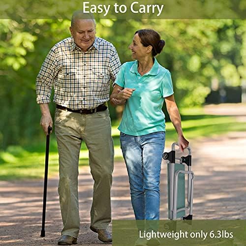 LUCKYERMORE Upgraded Garden Kneeler and Seat, Gardening Stool Kneeling Bench for Gardening with Tool Pouch, Wider&Softer EVA Kneeling Pad, Gardening Gifts for Parents Seniors, Lightweight & Heavy Duty - Image 2