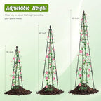AlisisFores Garden Trellis, 63 inch Tall, 2 PCS - Image 2