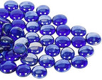 GasSaf 3/4 Inch Cobalt Blue Fire Glass Beads for Fire Pit, 10 Pound - Image 4
