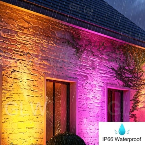 50W RGB Flood Light 500W Equiv Color Changing Stage Lights - Image 5