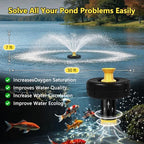 1HP 110V Floating Pond Fountain Aerator - Image 2