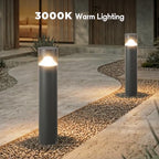 Outdoor Pathway Lights Hard Wired, IP65 Waterproof Driveway Lights - Image 2