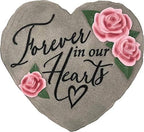 Spoontiques 13221 Forever in Our Hearts Stepping Stone, Pink - Image 4
