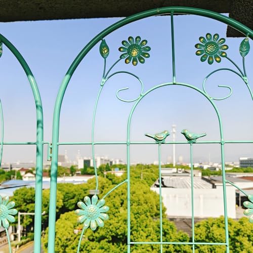 Garden Trellis for Climbing Plants Outdoor, 2-Pack 86" Metal Rustproof - Image 6