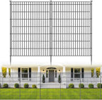 No Dig Garden Fence, Dog Fencing Outdoor for Yard, 5 Panels by OutdoorFence