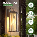 DORESshop Outdoor Wall Lights, Exterior Lighting Fixtures, Dusk to Dawn 16" - Image 4