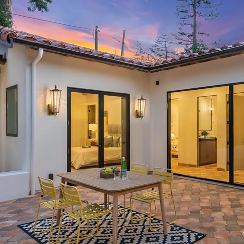 Outdoor Wall Sconce, Vintage Waterproof Exterior Lighting Fixtures - Image 2