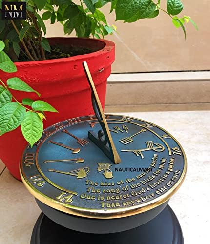 NauticalMart Brass Sundial Kiss of The Sun - Image 5