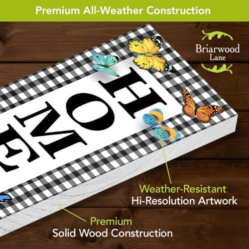 Briarwood Lane Spring Double Sided Reversible Pine Porch Leaner 47x9.5 Spring Home For Spring Porch Leaner - Image 4