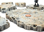 Handmade Stone Gray Rock Stacking Modular Hills Set - Handmade Terrain for Tabletop War Games and TTRPGs - Image 4
