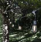 E26 Commercial Suspender Light String with S14 LED Light Bulbs, 100 Foot - Image 3