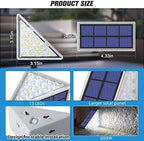 NIORSUN Solar Step Lights,12 Pack Cool White Solar Stair Lights Outdoor Waterproof IP67 Auto On Off,Solar Lights for Steps,Stair,Patio,Yard,Porch,Front Door,Sidewalk,Deck Decor - Image 6
