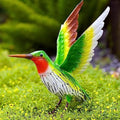 Goodeco Hummingbird Statue Garden Decor - Handmade Metal Outdoor Figurine by Goodeco
