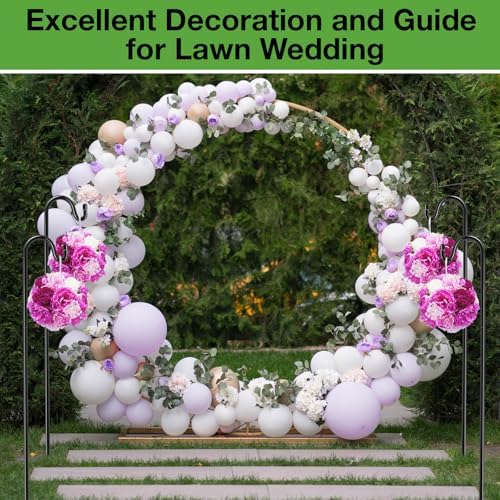 36 Pack 46 Inch Shepherds Hooks Outdoor Metal Garden Hook for Hanging Plant - Image 6