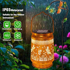 Dragonfly Solar Lanterns Outdoor with Shepherd Hook, Birthday Gift Mothers Day Gift for Women Mom Grandma Wife Daughter, Waterproof LED Hanging Lights, Decor for Yard Garden Patio Porch Lawn Tabletop - Image 6