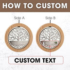 Personalized Wind Chimes for Loss Loved Dad Fishing in Heaven - Image 2