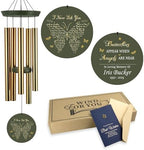 ASTARIN Memorial Wind Chimes Personalized, Bereavement Gift Ideas for Sympathy Loss of Lover Mother Father, 36 inch Deep Tone Wind Chimes Patio Decoration, in Memory of Loved One Gift(Made in Texas) by Astarin