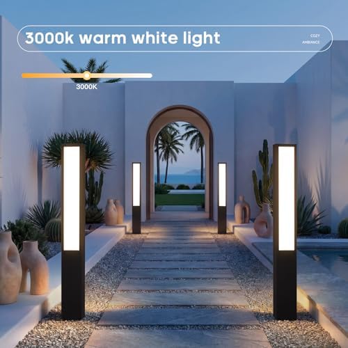 39" Landscape Path Lights IP65 Waterproof Outdoor Pathway Lights - Image 5
