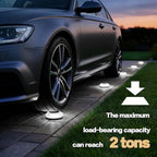 8 Pack Solar Ground Lights Outdoor, Pathway Lights, Cold White - Image 3