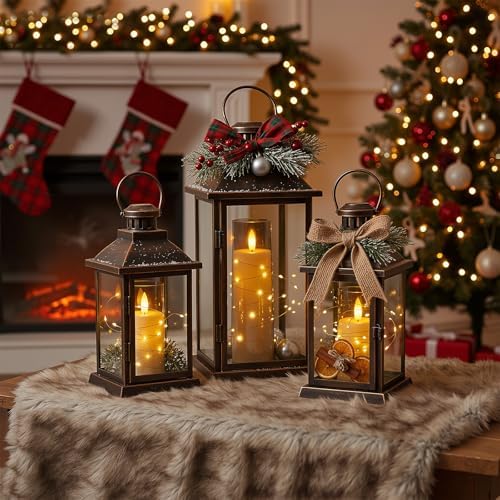Raycare 7 Pack Flameless Battery Operated Pillar Candles with Remote Timer - Image 3