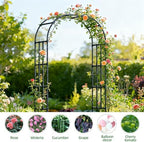 4.9x8.5FT Garden Arch Trellis for Climbing Plants Outdoor - Image 6