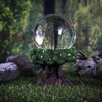 Pacific Trading Tree of Life Gazing Ball Outdoor Garden Decorations, Hand Painted Durable Mirror Globe Home Decor, 8.5 Inches - Image 2