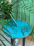 Brass Sundial 10" Turquoise Blue Vintage Sundial for Yard Decorations Outdoor Garden Art Gift Sundials, Birthday Gift, Anniversry Sundial, Couple Gift Idea by Unknown