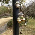 Wind Chimes Indoor Outdoor Inddoor and Outdoor Hanging Copper Wind Chime Retro Home Wind Chimes Handmade Doorbell Decoration Hanging Ornament - Image 5