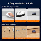 6-Pack Solar Step Lights, Waterproof, Cool White Dual-Sided Glow - Image 6