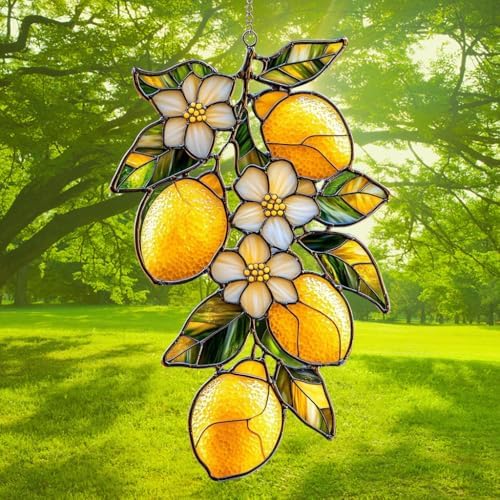 Lime Tree Branch Acrylic Suncatcher - Image 3