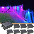 VOLISUN Solar Deck Lights Outdoor 8 Pack, 1800mAh Long Lighting Time by VOLISUN