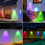 Brightever Solar Fence Lights White 8-Pack, Color Changing & 7 Fixed Color - Image 7