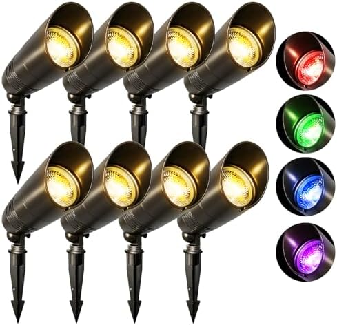 Outdoor Landscape Spotlights with RGB+CCT Color Changing by Sofiton