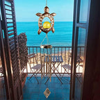 Solar Turtle Wind Chimes, Tortoise WindChimes, Light Windchime Outdoor, Moon Shape Light Outdoor,Garden Decor, Yard Decor, Gifts for Women, mom, Grandma - Image 6