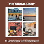 Norb Solar String Lights Outdoor 35FT – NorbSOLAR Weatherproof LED Patio Lights with Warm Candle-Like Glow, Shatterproof Vintage Bulbs, Solar Powered & Energy-Efficient, Outdoor & Event Use - Image 5