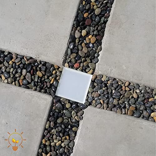 LUMENGY Paver Light 4x4 Inch (3.93x3.93), 2700K Warm White, Glare-Free Brick Lighting for Driveways, Walkways, Pool Decks and Patios, 12V Hardwired, IP67 Waterproof, Drive-Over Rated - Image 3