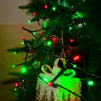 Solar Christmas Lights Outdoor 2 Pack 480 LED Solar String Lights Red Green - Image 2