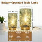 MJ PREMIER Battery Operated Lamp with Timer, Cordless Table Lamp Decorative - Image 4