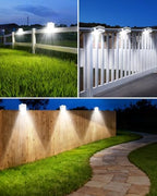 Clip-On Solar Lights Outdoor, Motion Sensor, 6 Pack, White - Image 6