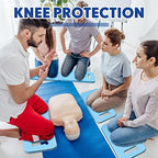 Riakrum 40 Pcs Garden Kneeling Pad Garden Knee Pad Thick Foam Knee Mat Waterproof Cushion for Kneeling Multi Functional and Church Kneeler for Praying, Baby Bath, Yoga, 15.4 x 6.7 Inch (Blue) - Image 4