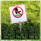 Yaocom 6 Pack Tree of Life Garden Fence 16.5" H x 11.8" W Metal Border - Image 5