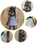 Cast Iron Door Bell, Cast Iron Dinner Bell, Classic Dinner Bell Wind Chime Hanging Perfect for Wall Decor - Image 4