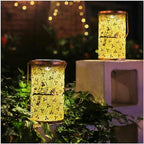 2 Pack Cardinal Outdoor Solar Hanging Lanterns Waterproof LED Solar Lights Metal Decorative Lanterns for Garden, Patio, Courtyard, Backyard, Yard Decor Unique Cardinal Gifts for Women Gardening by TIGGSY