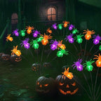 OZS 6Pack 36LED Spider Solar Halloween Decorations Outdoor - Image 4