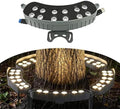 Tree Hugging Lights - Outdoor Ring Tree Light, 24V/220V IP65 Waterproof Landscape Spotlight, Tree Hug Uplights for Garden Pathway Accent, Circular Wrap Around Lamp(Green,48W(24v)) by Unknown