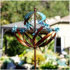 Wind Spinners Outdoor Metal - 86" Height Extra Large Kinetic Wind Spinner Sculpture for Yard and Garden, Ideal Gifts for Birthday, Anniversary and Housewarming by WinWindSpinner