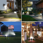 nipify 6 Pack 62 LED Solar Spot Lights Outdoor Motion Sensor with 3 Modes - Image 5
